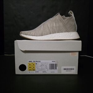 NWB Adidas X Kith X Naked NMD_CS2 Mens Primeknit Sandstone BY2597 Size 9.5